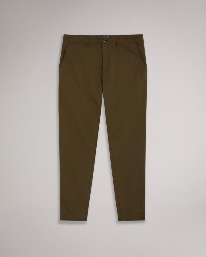 Pantalon Chino Ted Baker Casual Relaxed Kaki Homme | BXF-36668172